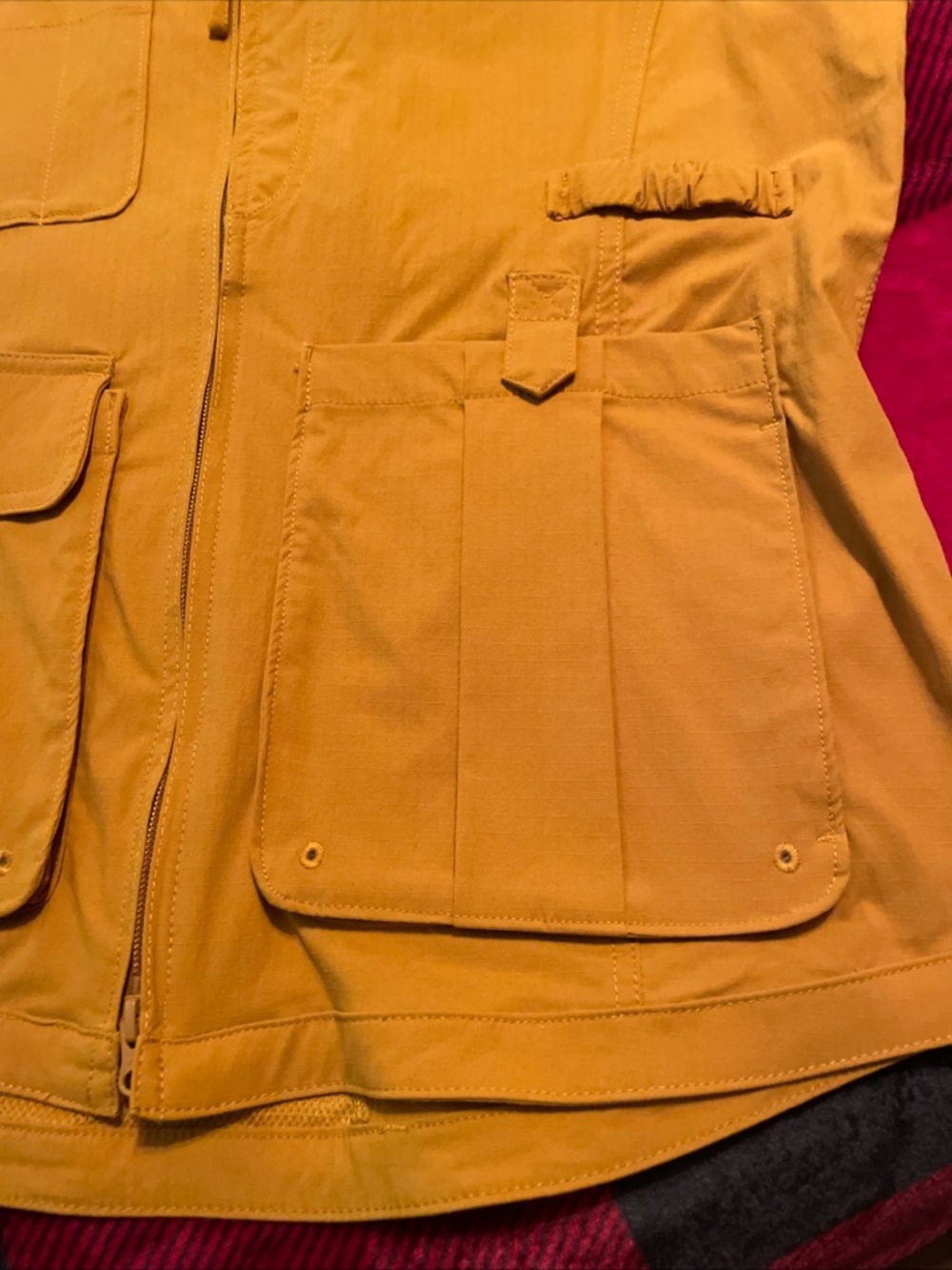 Duluth Trading Co Golden Yellow Work Vest - Picture 5 of 16